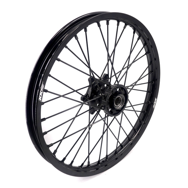 KKE Stark Varg Enduro 1.6*21" & 2.15*18" CNC Hub Electric Dirtbike Alloy Wheels Rims All Black