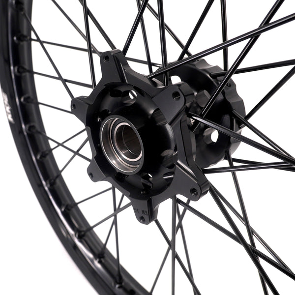 KKE Stark Varg Enduro 1.6*21" & 2.15*18" CNC Hub Electric Dirtbike Alloy Wheels Rims All Black