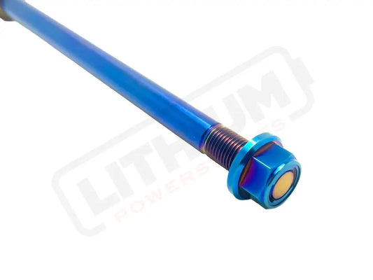 E-Ride Pro SS 2.0/ Pro S Titanium Rear Axle and Nut (2 Pieces) - Titanium Bolts