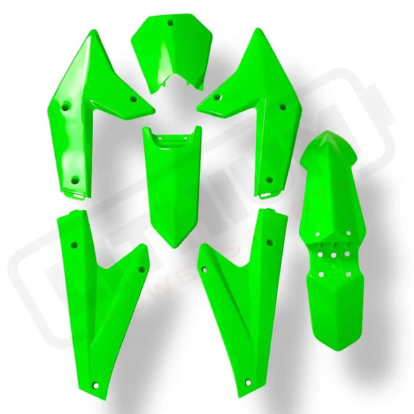 ETM RTR Complete Body Plastic Set - Lime Green