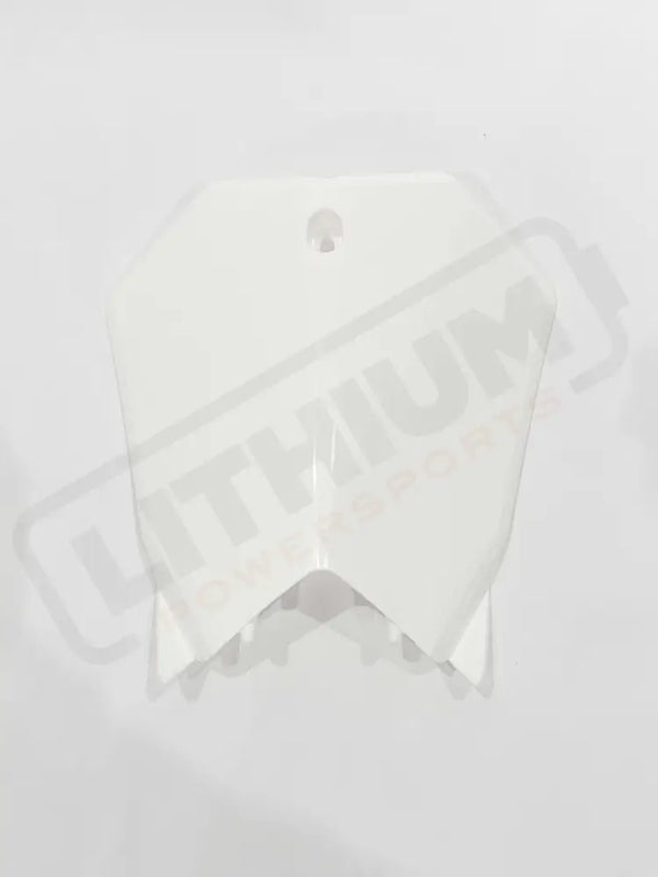 ETM RTR Front Number Plate - ETM RTR 2025 - White