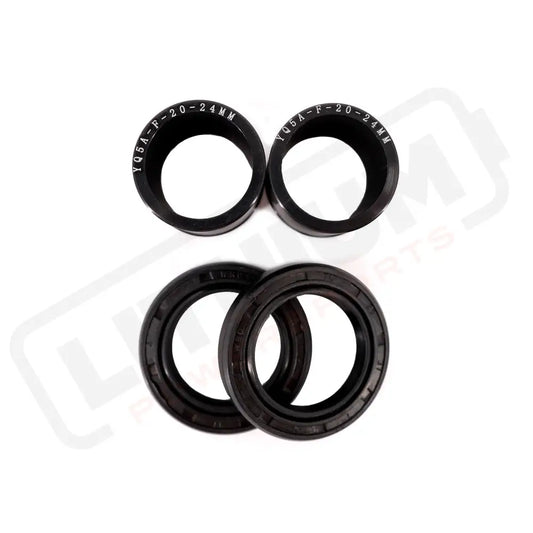 KKE Replacement Front Billet Bushing Spacers Kit Fit Surron Ultra Bee 2023 - 2024 Black - Lithium Powersports