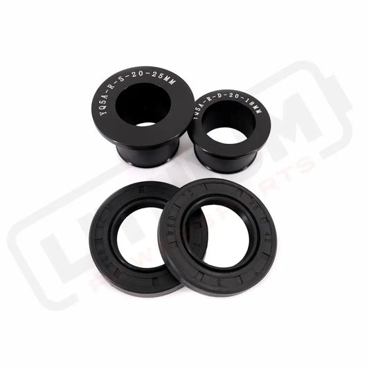 KKE Replacement Rear Billet Bushing Spacers Kit Fit Surron Ultra Bee 2023 - 2024 Black - Lithium Powersports