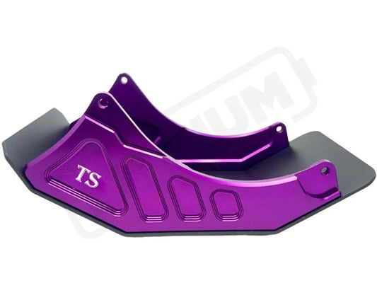 Premium Aluminum Bash Plate for E-Ride Pro SS 2.0 - Purple - TS Premium Bash Guard