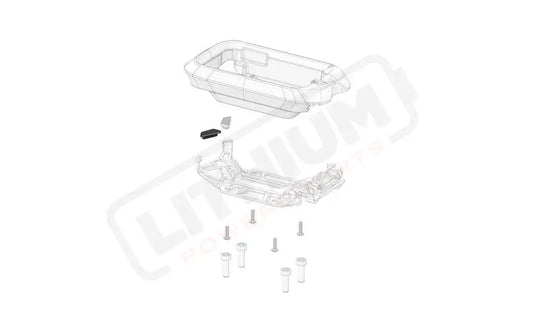 Stark Varg Docking Station Phone Rubber Lower - Lithium Powersports