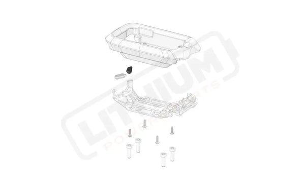 Stark Varg Docking Station Phone Rubber Upper - Lithium Powersports