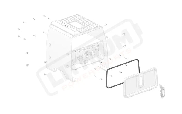 Stark Varg OEM Charger housing lid gasket eParts