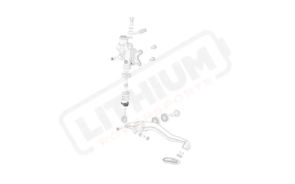 Stark Varg OEM Rear brake spring bottom housing eParts