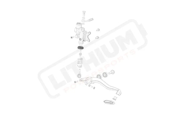 Stark Varg OEM Rear brake spring top housing eParts