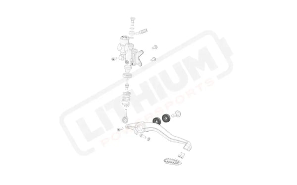 Stark Varg OEM Rear foot brake lever bearing (1 unit) eParts