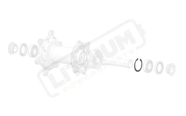 Stark Varg OEM Rear Hub Left Bearing Retaining Circlip eParts