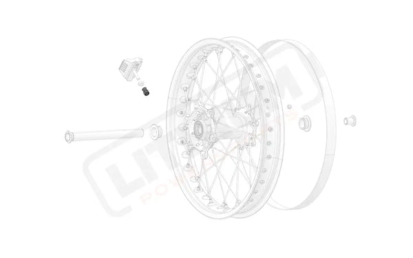 Stark Varg OEM Rim lock nut eParts