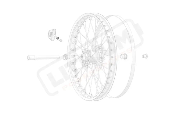 Stark Varg OEM Rim lock nut washer eParts