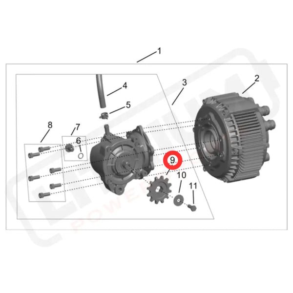 Hyper Bee Front Sprocket (12t)