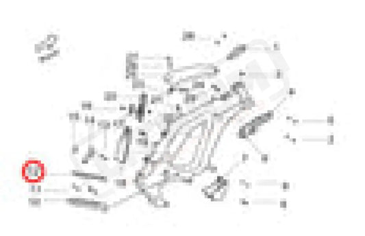 Light Bee Battery Bottom Buffer Foam