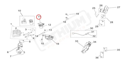 Light Bee USB Waterproof Cap