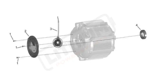 Surron Storm Bee OEM Motor Side Cover eParts