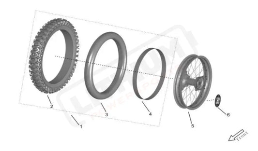 Surron Storm Bee OEM Rim Lock 2.15in eParts