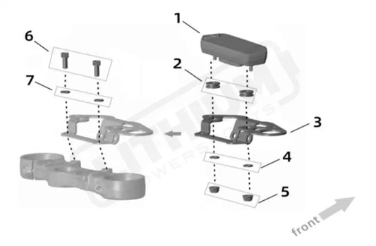 Surron Ultra Bee OEM Dashboard Absorber - Lithium Powersports