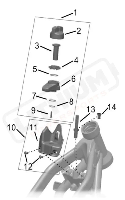 Surron Ultra Bee OEM Nylon Rivet B5004 eParts