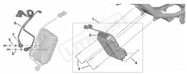 Surron Ultra Bee OEM Screw B3001 (M6*20) - Lithium Powersports