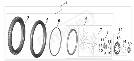 Surron Ultra Bee OEM Screw B3007 (M6*16) - Lithium Powersports