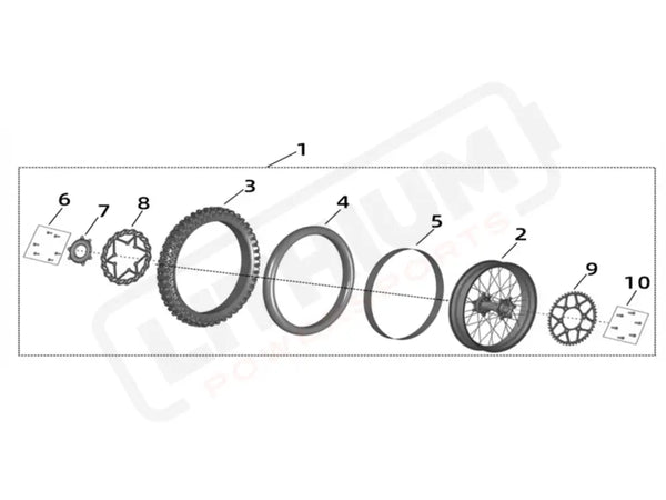 Surron Ultra Bee OEM Screw B3007 (M6*16) eParts