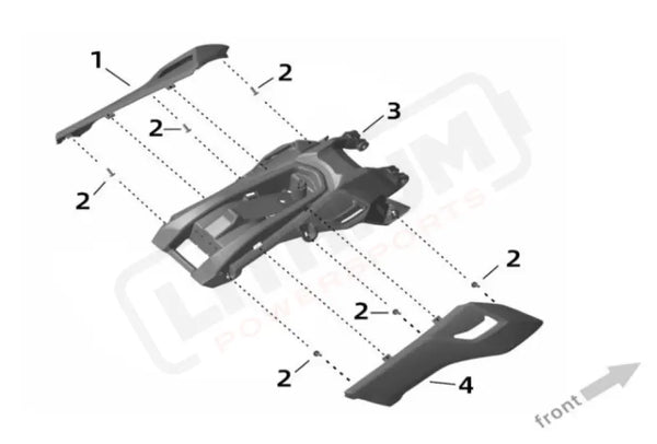 Surron Ultra Bee OEM Screw FB03003 (M4*13) eParts