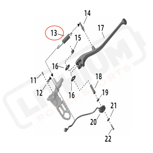 Ultra Bee Kickstand Spring