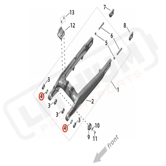 Ultra Bee Swingarm Washer