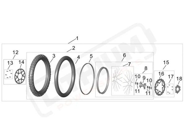 Surron Ultra Bee OEM Wheel Speed Sensor eParts
