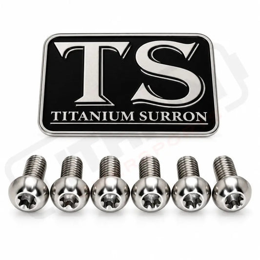 Titanium Bolts for Fork Plastics/ Guards (Most Forks) - Silver (raw) / FastAce - KKE (OEM LBX) - RFloXa - Altis Sigma