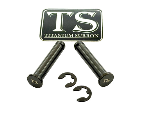TS Titanium Foot Peg Pins - Surron, Talaria, Segway, 79 Bike, Rerode, E-Ride Pro