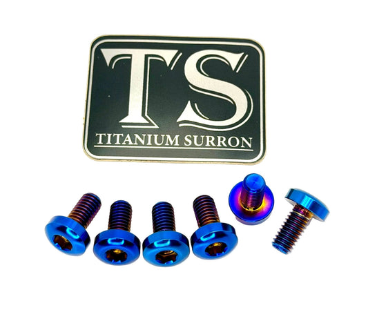Titanium Rear Rotor Bolts - E-moto