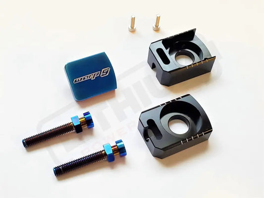 Warp9 Surron X, Segway x160, x260 Lockdown Axle Blocks - Lithium Powersports