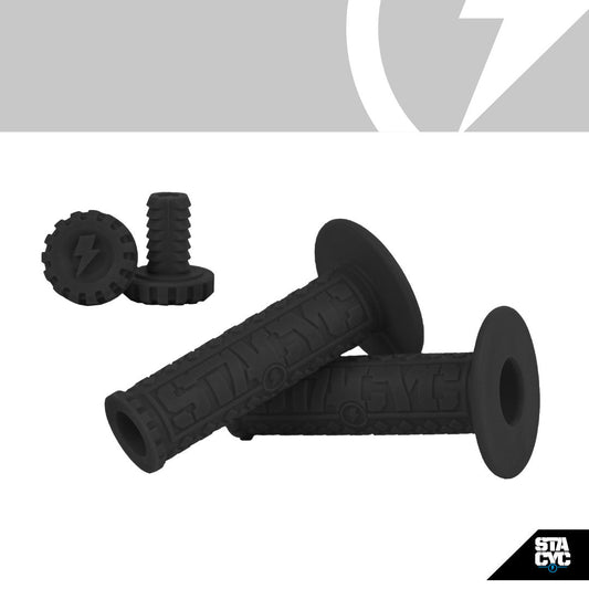 Stacyc 12" or 16" GRIPS 19mm - BLACK