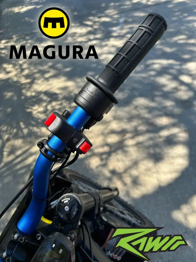 1/4 Turn Electronic Magura Throttle | DirtyBike | Rawrr Mantis X | Mantis Mini - Throttle
