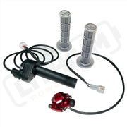 1/4 Turn Electronic Throttle Kit | DirtyBike | Talaria Sting MX3 Red Throttle