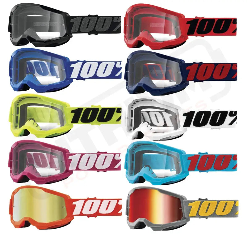 100% Strata 2 Off Road Goggle - Lithium Powersports