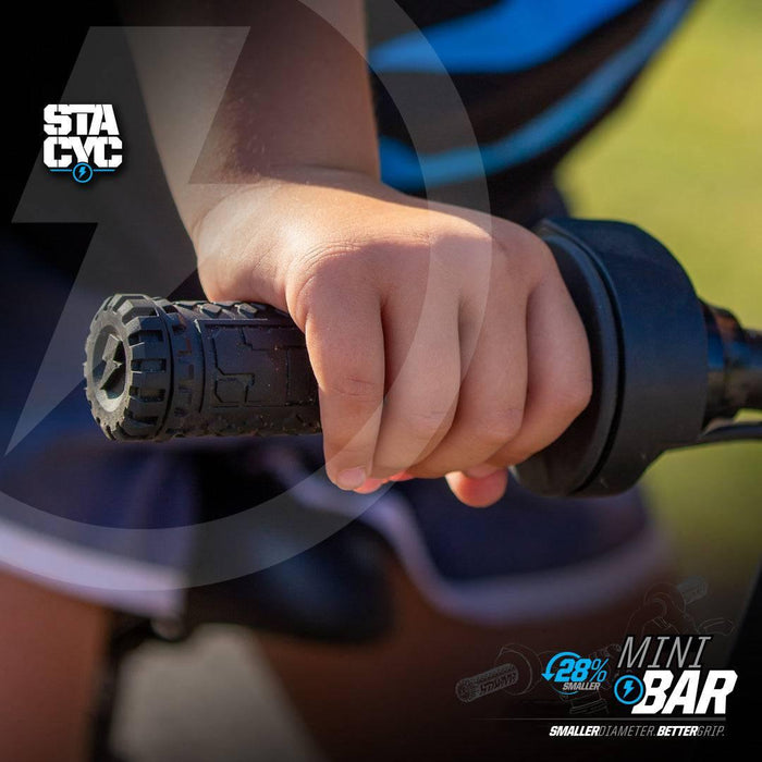 Stacyc 12" or 16" 19mm MINI BAR RISER KIT - CYAN - Lithium Powersports