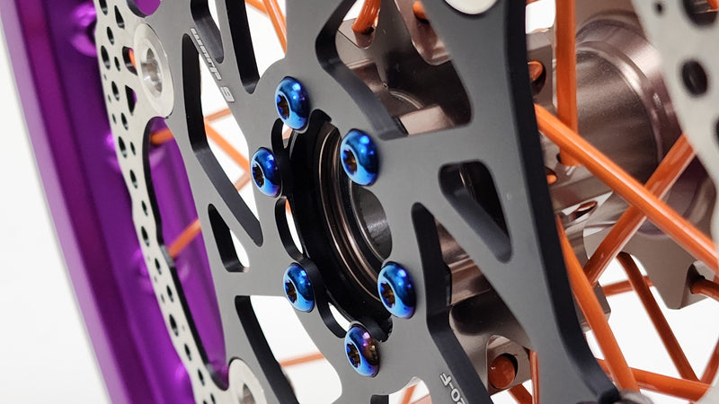 Warp9 Surron / Talaria Boost Spacer Front Rotor Bolts