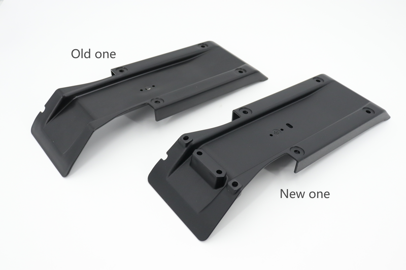 ERide Pro S SS2.O/SS3.0/SR E7078 - Tailpiece Mount/Mud Guard