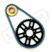 219 RK Sealed O-Ring | Primary Belt to Chain Conversion Kit | E Ride Pro 2.0 - Blue - Chain Drive Kit