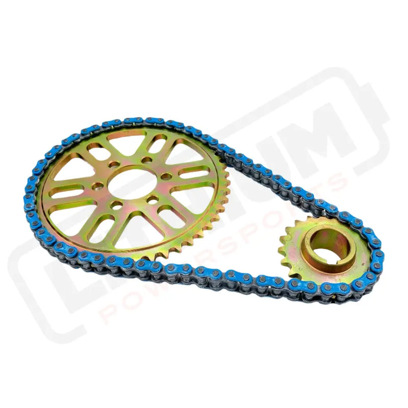 219 RK Sealed O-Ring | Primary Belt to Chain Conversion Kit | E Ride Pro SR Blue Chain Drive Kit