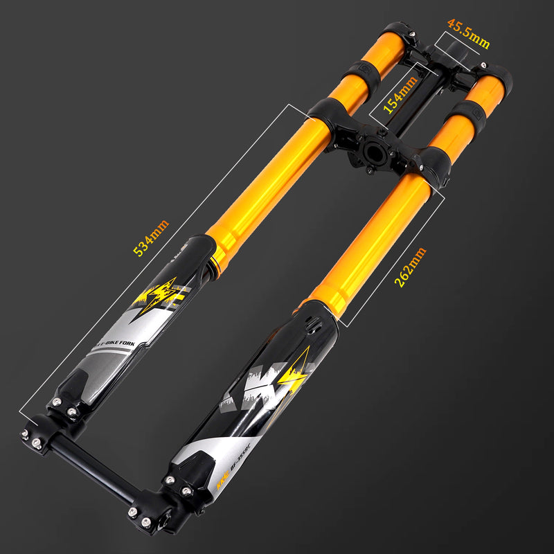 KKE Front Fork Suspension Fit Surron Light Bee, E-Ride Pro-SS, Talaria Sting MX3/MX4/R