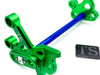 Titanium Surron Custom CNC Aluminum Footpeg Bracket Assembly Surron Blue / Green Footpeg bracket assembly LBX