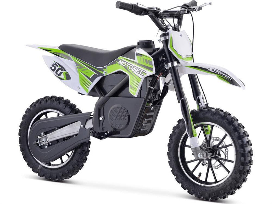 MotoTec 24v 500w Gazella Electric Dirt Bike - Built eBikes