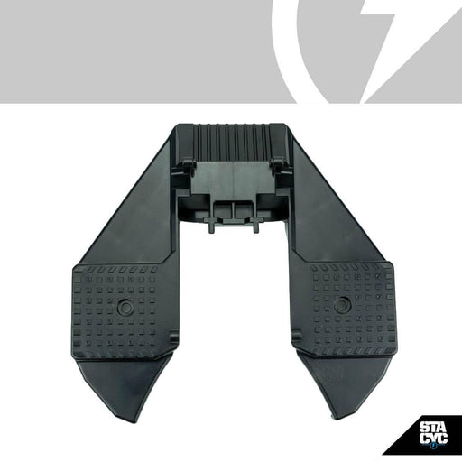 REPLACEMENT FOOTREST - 16ELITE/18/20EDRIVE, BLACK - Lithium Powersports