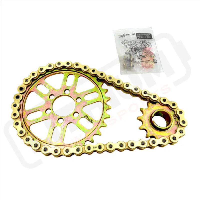 420 Primary Belt to Chain Conversion Kit | 420 RK | Surron LBX Chain Drive Kit