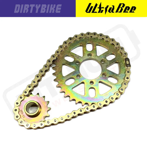 420 Primary Belt to Chain Conversion Kit | Sealed X-Ring | Surron Ultra Bee - Chain Drive